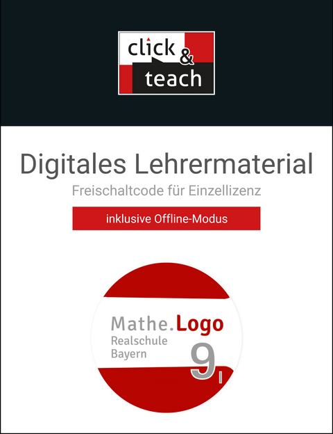 Mathe.Logo &ndash; Bayern / Mathe.Logo BY click & teach 9 I Box - Christian Barthel