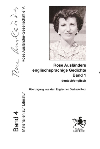 Rose Ausländers englischsprachige Gedichte