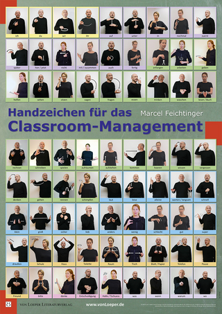 Handzeichen für das Classroom-Management (Posterset)
