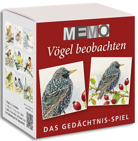Memo-Spiel - V&ouml;gel beobachten - 