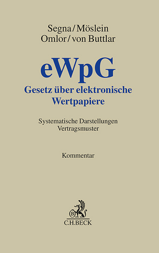 Gesetz über elektronische Wertpapiere - eWpG