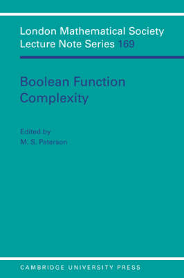 Boolean Function Complexity