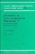 Geometry of Low-Dimensional Manifolds: Volume 1, Gauge Theory and Algebraic Surfaces - 