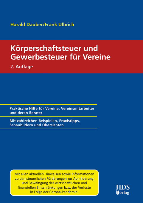 K&ouml;rperschaftsteuer und Gewerbesteuer f&uuml;r Vereine - Harald Dauber, Frank Ulbrich