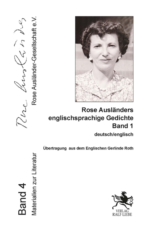 Rose Ausl&auml;nders englischsprachige Gedichte
