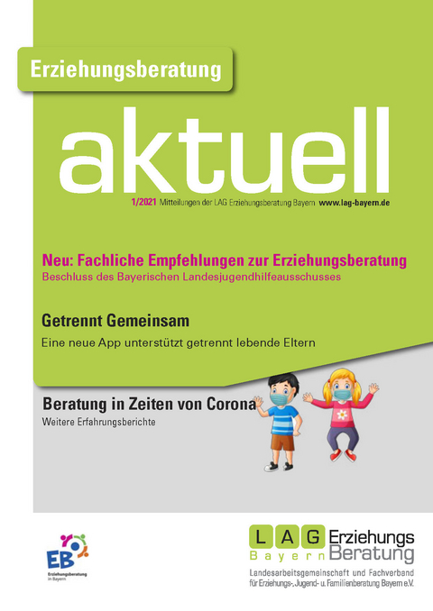 Erziehungsberatung aktuell 2021-1 - Martina Kindsm&uuml;ller