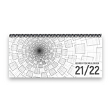 Lehrer-Tischkalender 2021/22 XL - 1 Woche - 2 Seiten - 