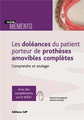 DOLEANCES PATIENTS PORTEURS PROTHESE