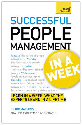 People Management In A Week -  Norma Barry