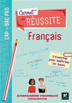 Carnet de réussite français, CAP, bac pro - Michèle Sendre-Haïdar, F. Abjean, A. Chudy