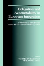 Delegation and Accountability in European Integration - 