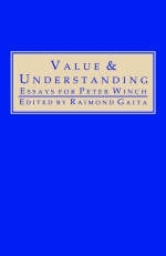 Value and Understanding -  Raimond Gaita