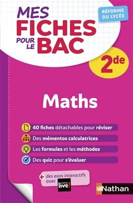 Maths 2de : r&eacute;forme du lyc&eacute;e