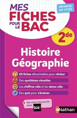 Histoire g&eacute;ographie 2de : r&eacute;forme du lyc&eacute;e