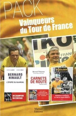 Pack vainqueurs du Tour de France - L. Aimar, B. Th&eacute;venet, B. et al Hinault