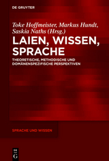 Laien, Wissen, Sprache - 