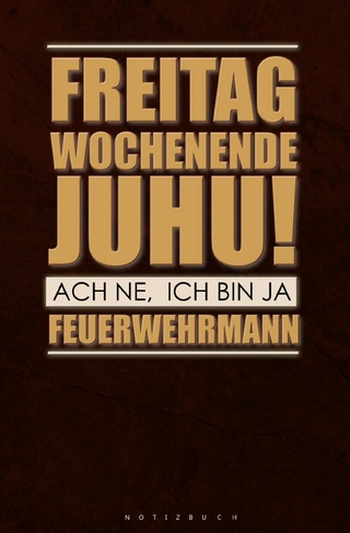 Notizbuch für Feuerwehrmänner