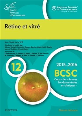 R&eacute;tine et vitr&eacute; : section 12, 2015-2016