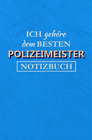 Notizbuch Polizei Polizeimeister