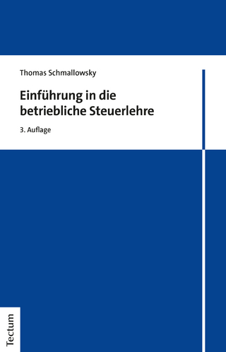 Einführung in die betriebliche Steuerlehre