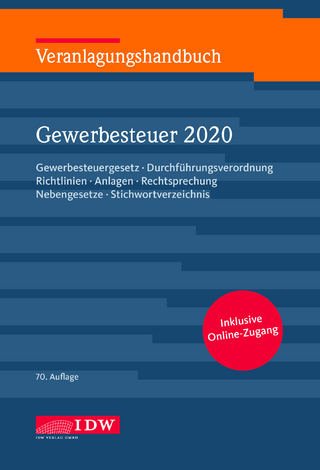 Veranlagungshandbuch Gewerbesteuer 2020, 70.A.