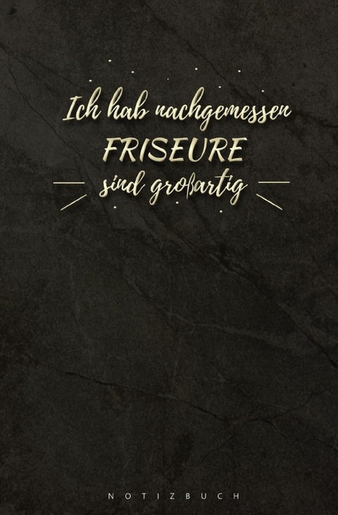 Notizbuch f&uuml;r Friseure - Konrad Klix