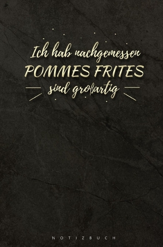 Notizbuch Pommes Frites