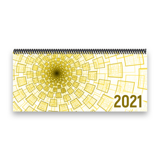 Tischkalender 2021 XL - 1 Woche - 2 Seiten