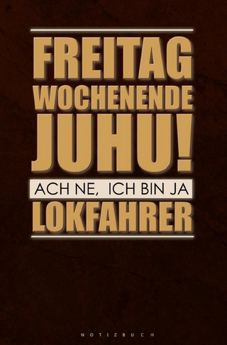 Notizbuch für Lokführer