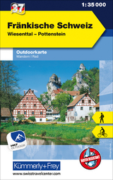 Fr&auml;nkische Schweiz Nr. 37 Outdoorkarte Deutschland 1:35 000