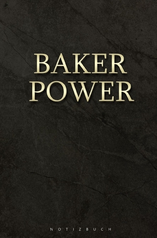 Notizbuch baker power / Bäcker