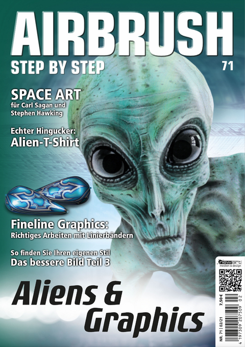 Airbrush Step by Step 71 - Iran Caro, Marcus Eisenhuth, Roger Hassler, Marque Terrynamahr Strickland, Georg Huber, Holger Schmidt