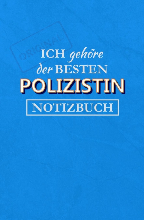 Notizbuch f&uuml;r Polizistinnen - Konrad Klix