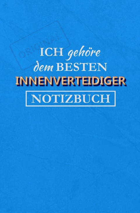 Notizbuch Innenverteidiger - Konrad Klix