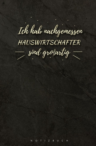 Notizbuch für Hauswirtschafter