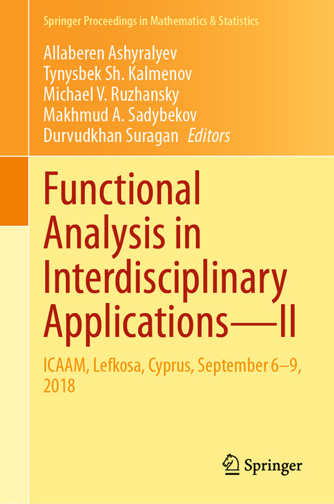 Functional Analysis in Interdisciplinary Applications—II - 