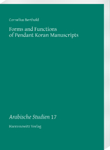Forms and Functions of Pendant Koran Manuscripts - Cornelius Berthold