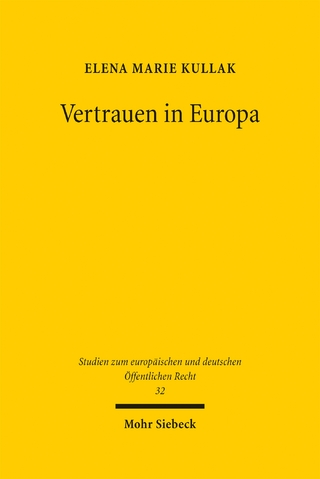 Vertrauen in Europa