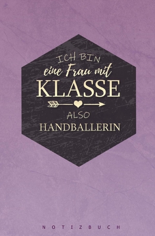 Notizbuch für eine Handballerin