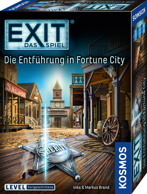 EXIT&reg; Die Entf&uuml;hrung in Fortune City (F) - Inka &amp Brand;  Markus