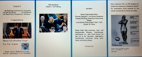 Daniel II - ein Nachtrag (spielerisch bis dogmatisch, mit Anekdoten) von MM Spornhauer von Silent Prayer, Heiligenberg / Bodensee