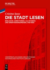 Die Stadt lesen - Cristina Sasse
