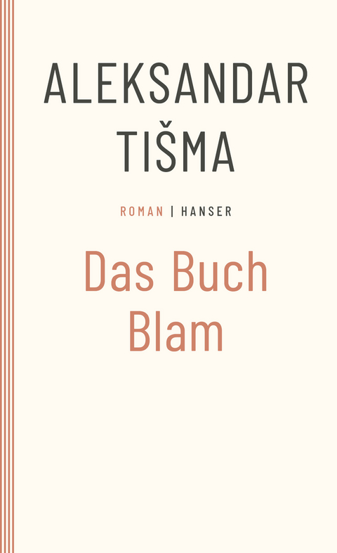 Das Buch Blam - Aleksandar Tisma