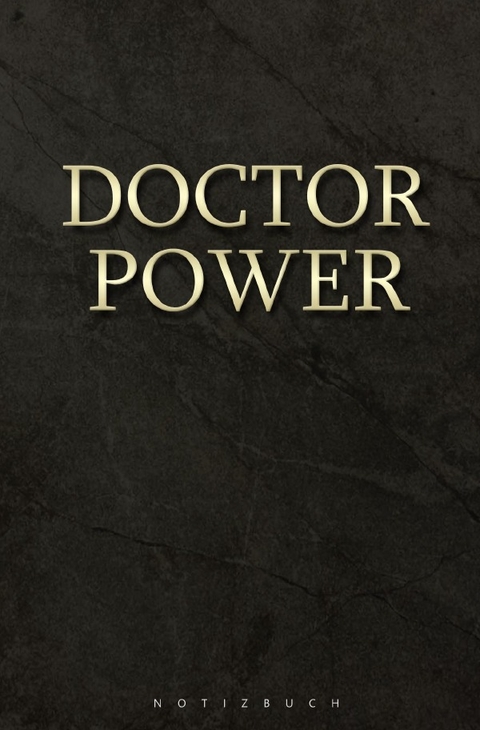 Notizbuch doctor power / Doktor - Magdalena Paul