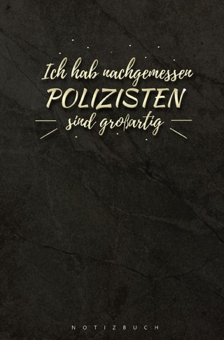 Notizbuch für Polizisten