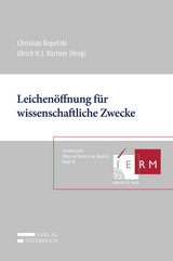 Leichen&ouml;ffnung f&uuml;r wissenschaftliche Zwecke - 