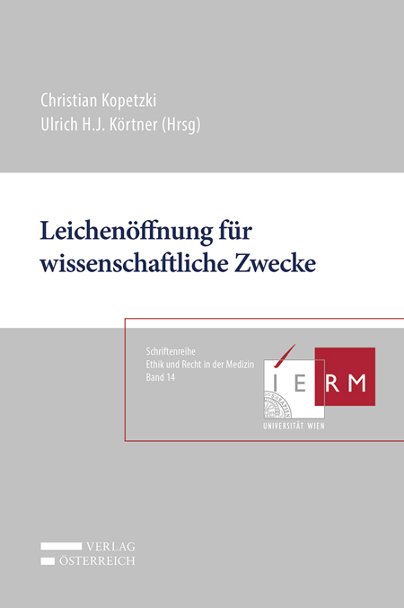 Leichen&ouml;ffnung f&uuml;r wissenschaftliche Zwecke - 