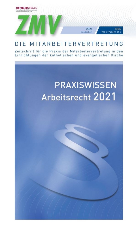 ZMV Praxiswissen Arbeitsrecht 2021 - 