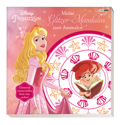 Disney Prinzessin: Meine Glitzer-Mandalas zum Ausmalen -  Panini