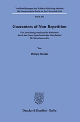 Guarantees of Non-Repetition. - Philipp St&ouml;ckle